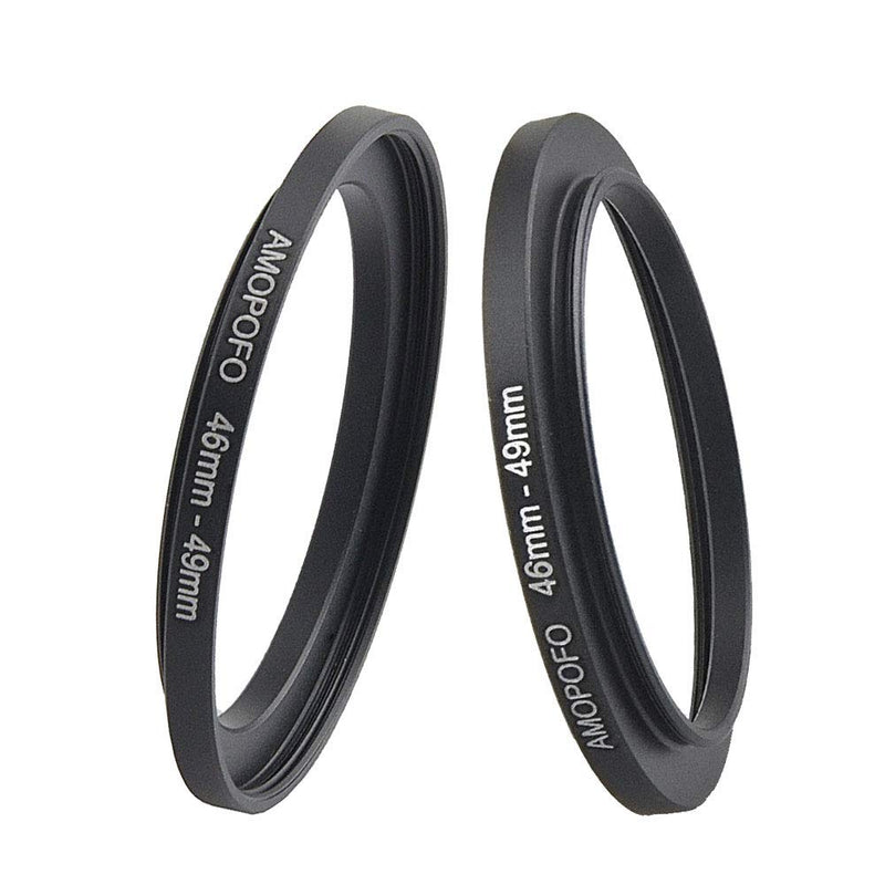 46 to 49mm /46mm to 49mm Step Up Ring Filter Adapter for 49mm UV,ND,CPL,Metal Step Up Ring