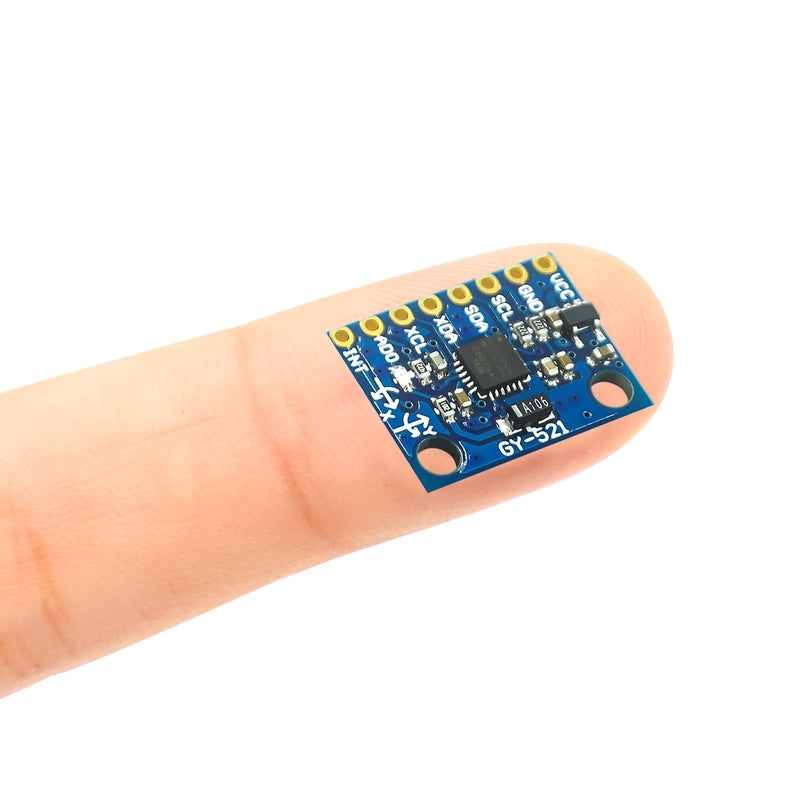 ARCELI 3 x GY-521 MPU-6050 Module, 3-Axis Gyroscope and Accelerometer Compatible with Arduino and Raspberry Pi for Motion Sensing Games, Pedestrian Navigators and Posture Linkages