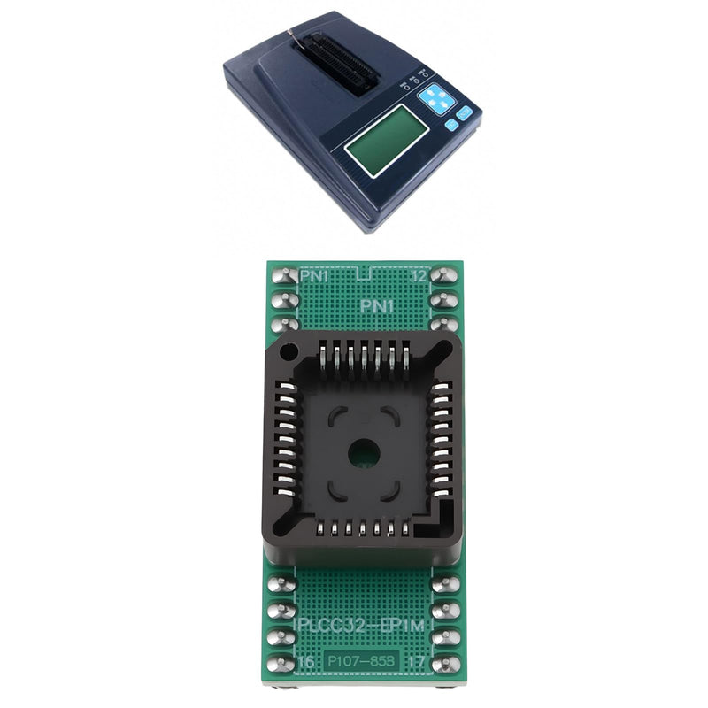 OTOTEC 4 Stück PLCC32 auf DIP32 Programmierer-IC-Adaptersockel Kompatibel mit Willem Kompatibel mit Xeltek für TL866 II Plus