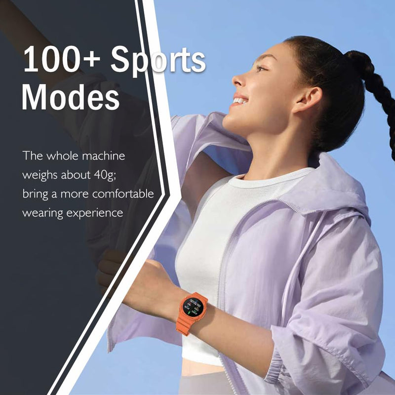 Smart Watches for Men Women Make/Answer Calls,Message Reminder,100+ Sport Modes Exercise Data Record for Calories,Distance,Step,Heart Rate Monitor,Fitness Tracker Android and iOS black