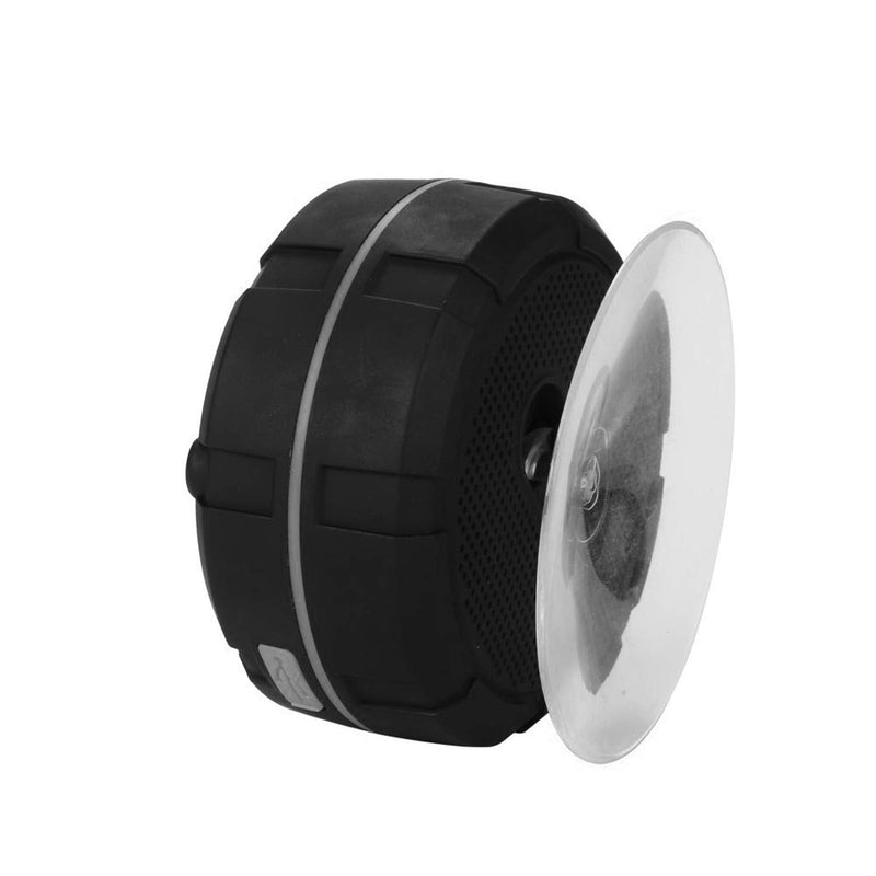 [AUSTRALIA] - Shower Speaker, IPX7 Waterproof Bluetooth Speaker with HD Bass, Suction Cup & Durable Hook, Built-in Mic for Hands-Free Calls, Pool, Beach, Outdoor(Grey) Gray 