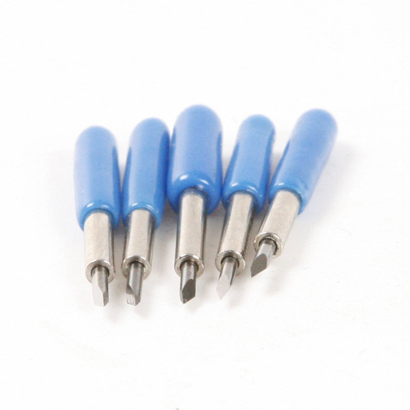 15pcs 30/45/60 Degree Roland Vinyl Cutter Cutting Plotter Blade with Blade Holder