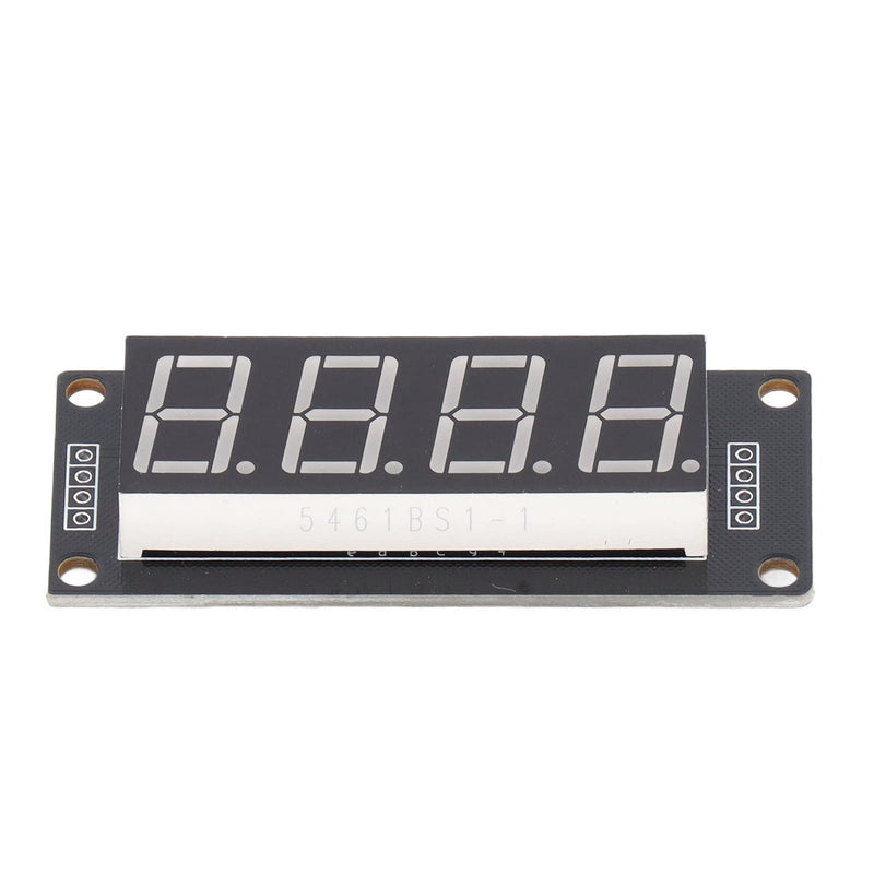 LED Segment Digital Display Module 0.56 Inch 4 Digit 7 Segment PCB Clock Module LED Display Tube Red Pack of 4