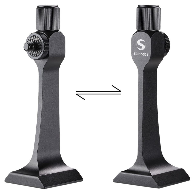 Binocular Tripod Adapter Quick Release with 38mm Mounting Base 1/4-20 Inch Thread Removable Accessories for 8x42 10x50 12x60 15x56 15x60 15x70 20x60 25x70 Roof and Porro Binoculars.