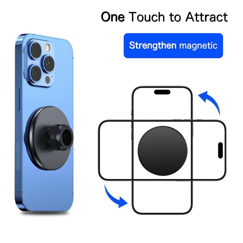 Wheelchair Magnetic Phone Holder - Adjustable Gooseneck with Angle Lock, Compatible with iPhone 16/15/14/13/12 Pro Max Series, iPad & Magnetic Phone Cases (12 Inch) 12 Inch