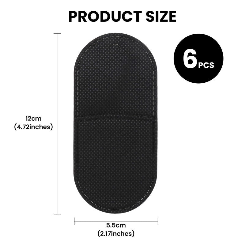 6pcs Glasses Eye Patch Black Eye Patch Reusable Lazy Eye Patch Adult Medical Eye Patches for Adults to Treat Lazy Eye Amblyopia Strabismus