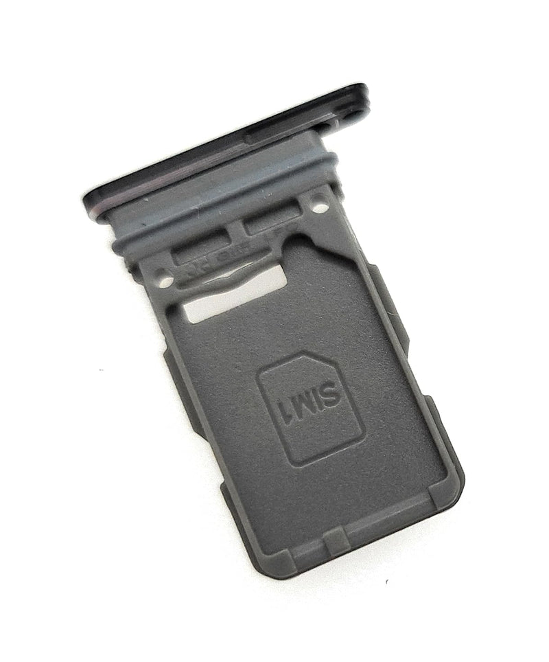 Replacement Single SIM Card Tray for Samsung Galaxy S21 5G G991U / S21 Plus 5G G996U / S21 Ultra 5G G998U (Phantom Black)