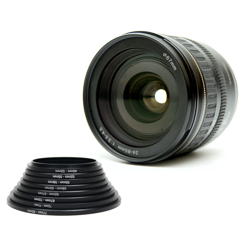 [AUSTRALIA] - PATIKIL 105mm-95mm Metal Step Down Ring, Camera Lens Filter Adapter Ring Aluminum Filter Adapter Ring for Camera Lenses Hood, Black 