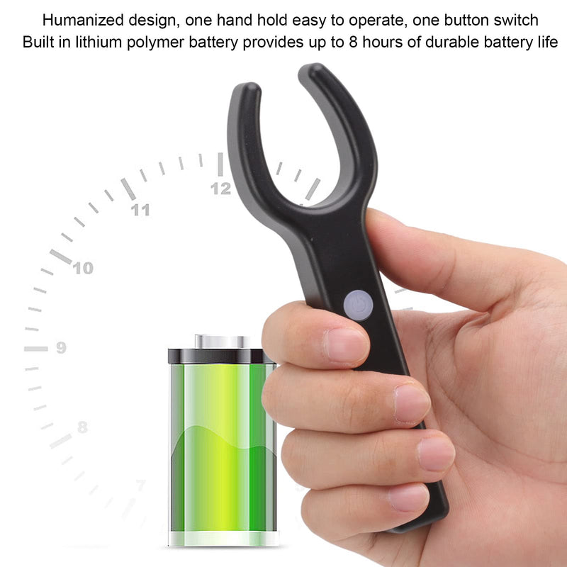 Vein Detector, Portable Vein Finder, Rechargeable Infusion Vein Lighting Light with Tourniquet Auxiliary Rubber Band for Patients