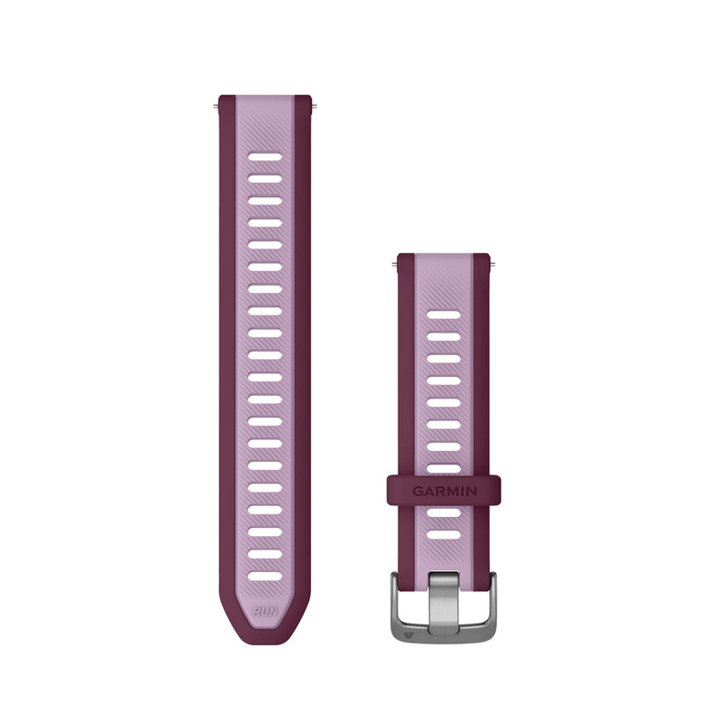 Garmin Quick Release Strap Only (20mm) Berry/Lilac Silicone - 010-11251-AK