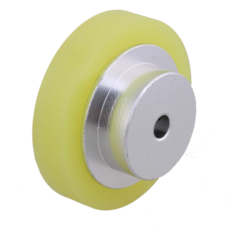 Yibuy Aluminium Silicone Encoder Wheel Meter Wheel for Rotary Encoder 50 x 6