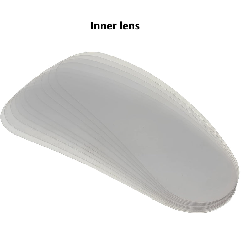 SHUNJIE Sandblaster Helmet Safe Air Feed Sandblast Helmet with Shoulder Protective Sand Blast Hood Protector for Sandblasting Equipped (Inner Lens) Inner Lens