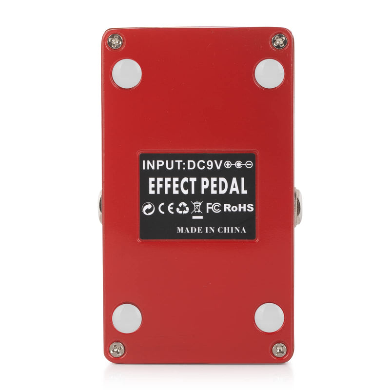 [AUSTRALIA] - Caline CP-504 Fuzz Guitar Effect Pedal True Bypass Aluminum Alloy Casing M-FUZZ Pedal Red 