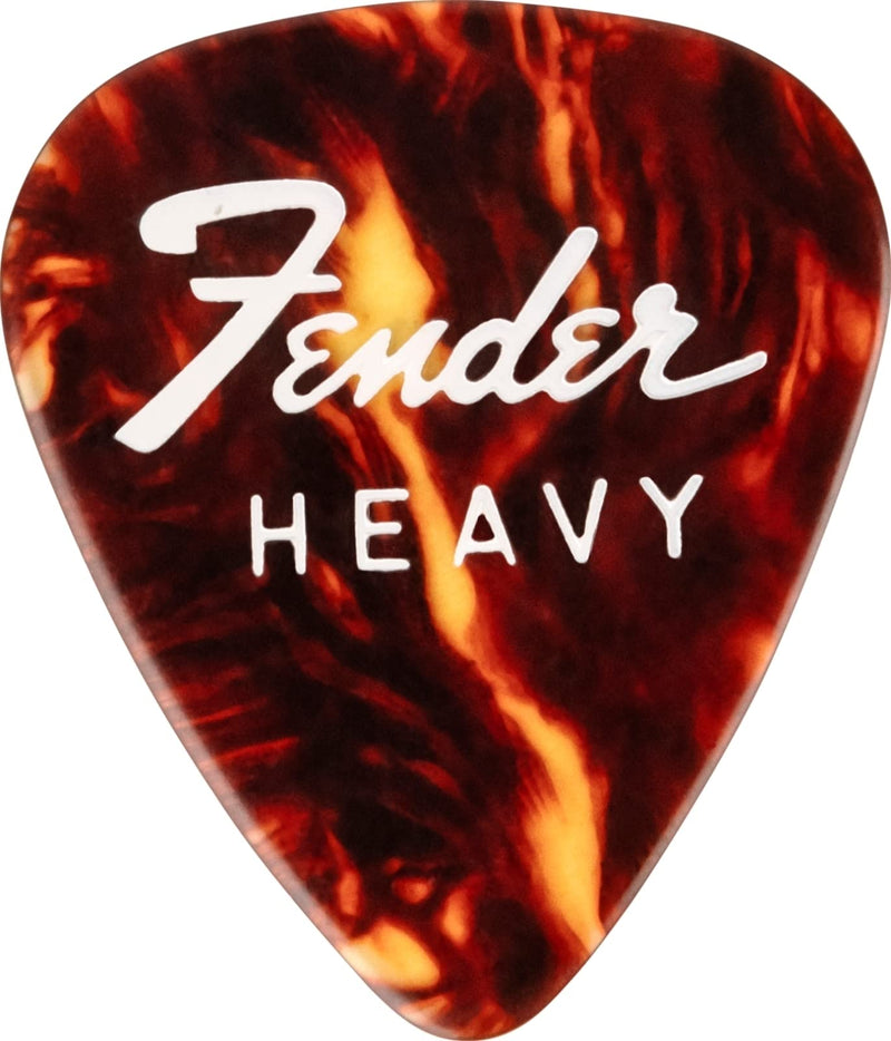 Fender Fine Electric Guitar Picks 351 Shape, Stocking Stuffers, Guitar Accessories, 12-Pack Tin
