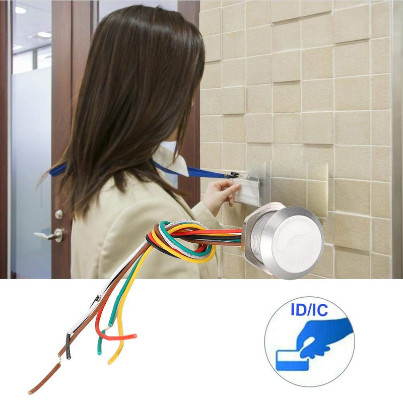 [AUSTRALIA] - Sutinna RFID Reader, Mini RFID Controller, Built-in Waterproof Access Control Reader, Wiegand26/34 Interface for 125KHz (EM Card) / 13.56MHz (HID IC Card) (ID) Id 