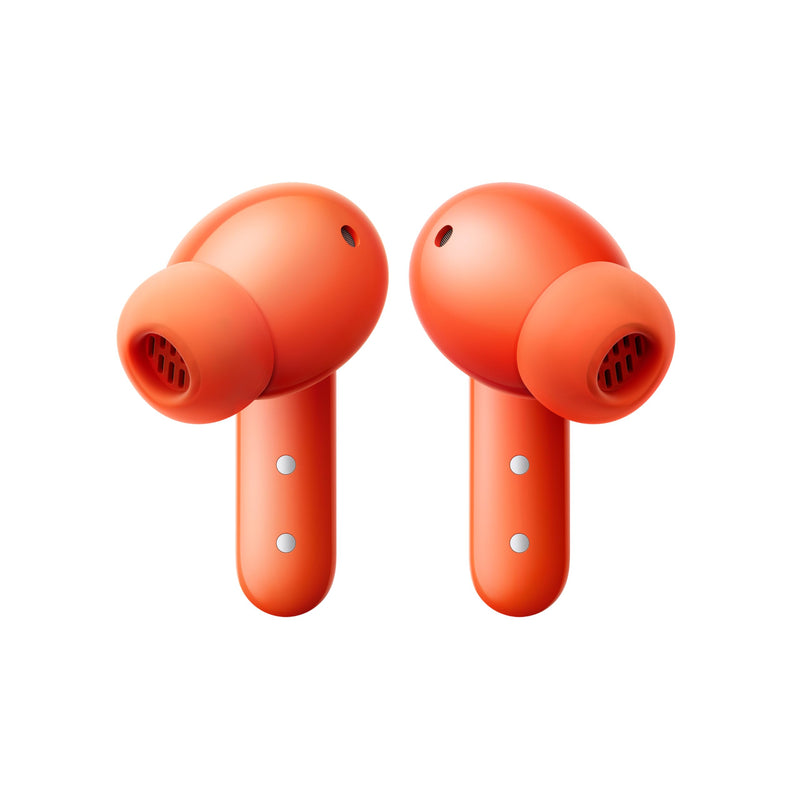 CMF BY NOTHING Buds 2 Wireless Earbuds, Bluetooth Headphones with 48dB Hybrid ANC, Ultra Bass Technology Active Noise Cancellation Earphones, 55 Hours Playtime, 6HD Mics, ChatGPT Integration Orange
