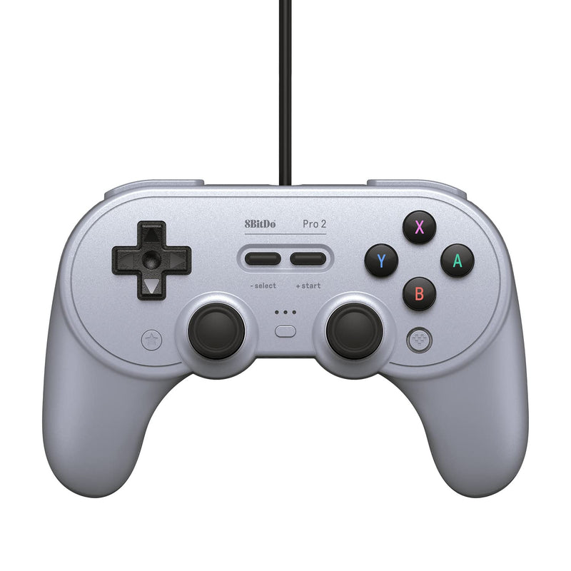 8BitDo Pro 2 Wired Controller for Switch, Windows, Android and Raspberry Pi(Gray Edition) Gray Edition