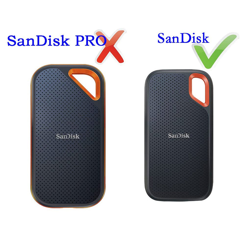 Hermitshell Hard Travel Case for SanDisk 500GB / 250GB / 1TB / 2TB Extreme Portable SSD (Case for 3 Hard Drives)