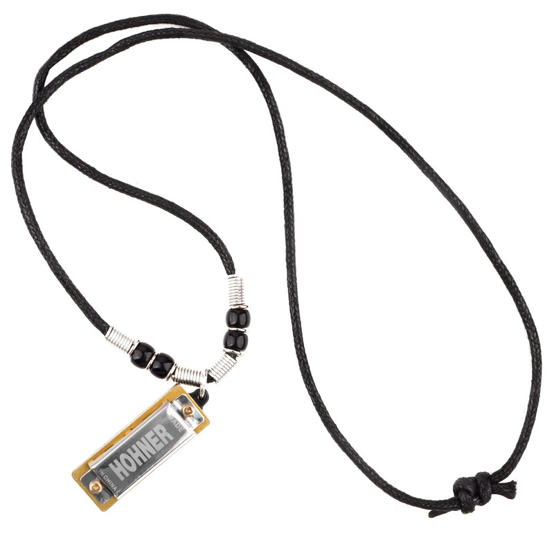 HOHNER Mini Harmonica Necklace Black black (black 19-3911tcx)