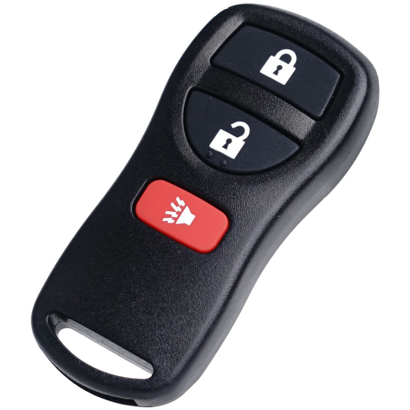 Keyless Entry Remote Control Key Fob Replacement Fits for Nissan Xterra Titan Armada Frontier 2002-2019 Quest Sentra Murano Pathfinder Versa Infiniti FX35 FX45 QX4 3 Buttons KBRASTU15 CWTWB1U733