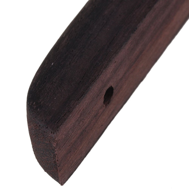 BQLZR 66mm Length Wooden Rosewood Thumb Rest Thumbrest with Mounting Screws for Bass Guitar Pack of 2