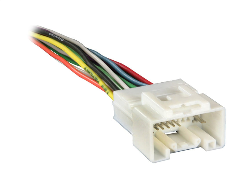 Metra 99-7016GHG Single DIN Dash Kit for Select 2014 and Up Mitsubishi Mirage Vehicles (Charcoal) and Metra 70-7005 Radio Wiring Harness for 07 Mitsubishi Auto Part+ Wiring Harness