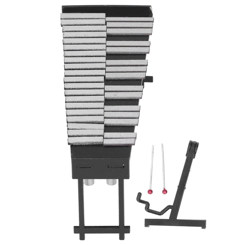 Mini Marimba, Resin Shiny Texture Miniature Doll House Musical Toys for Music Lovers