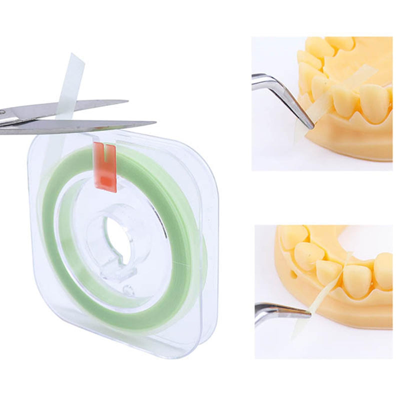 COZERI 4 Rolls Tooth Sandpaper Polishing Strips for Teeth Polishing, Tartar Remover for Spaces, Dental Polisher for Teeth, Dental Polish and Plaque Removal