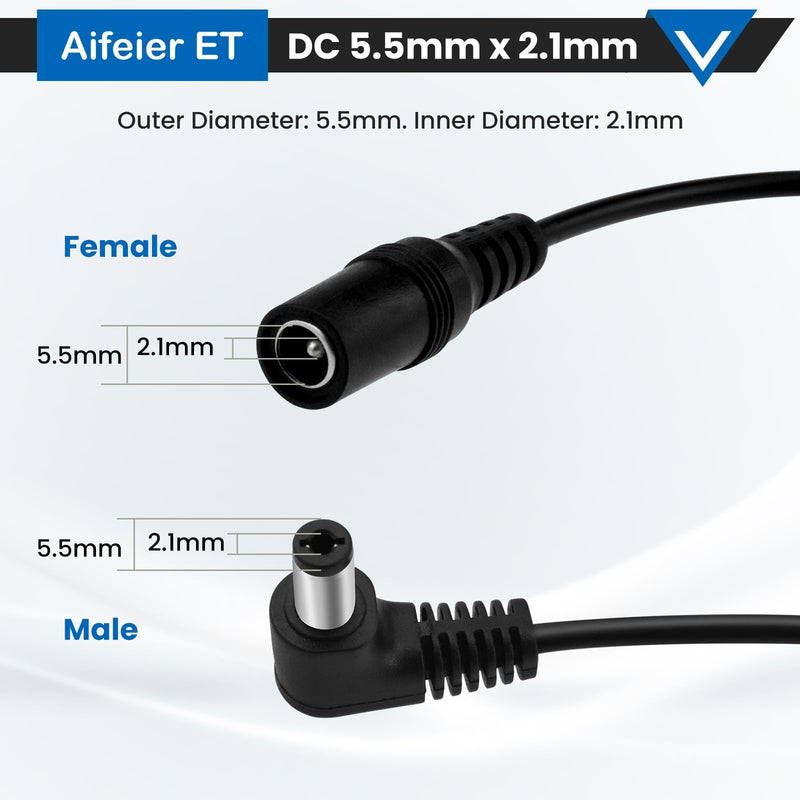 1Pcs 1 to 3 Cable Daisy Chain, 3 Ways Guitar Effect Pedal Power Supply Splitter Cable DC Multi-Plug Adapter for Guitar Pedal Power Supply Adapter (Black) Black
