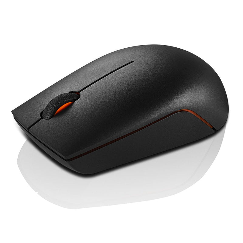 Lenovo 300 Wireless Compact Mouse, Black, 1000 dpi, Ultra-portable design, Up to 12 months battery life, GX30K79402