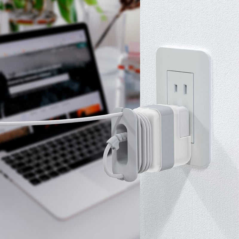 TATOFY Charger Cable Organizer, Charger Case for MacBook 30w 29w Charger Adapter, Travel Cord Organizer, Charger Organizer, MacBook Accessories (MacBook Air 13", Retina 12")