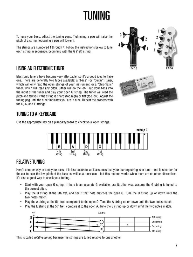 Hal Leonard Electric Bass Method – Complete Edition | Bass Guitar Sheet Music Book with Tablature | Learn to Play Bass for Beginners | Includes Books ... Songbook (Hal Leonard Bass Method)