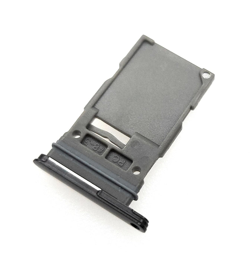 Replacement Single SIM Card Tray for Samsung Galaxy S22 S901U S901U1 / S22 Plus S906U S906U1 (Phantom Black)