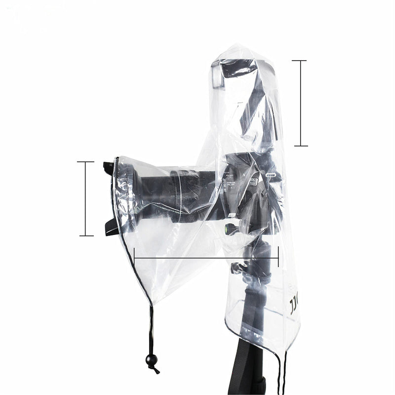 2 Pack Camera Lens Rain Cover Raincoat with Flash Clear Dust Proof Sleeve Protection for Canon EOS 4000D 1200D 90D 80D 77D 70D 5D 6D 7D Mark II R10 R7 R5 R6 Rp R Rebel T8i T7i T7 T6i SL3 SX70 SX60 HS (2 Pack)for Camera with Flash
