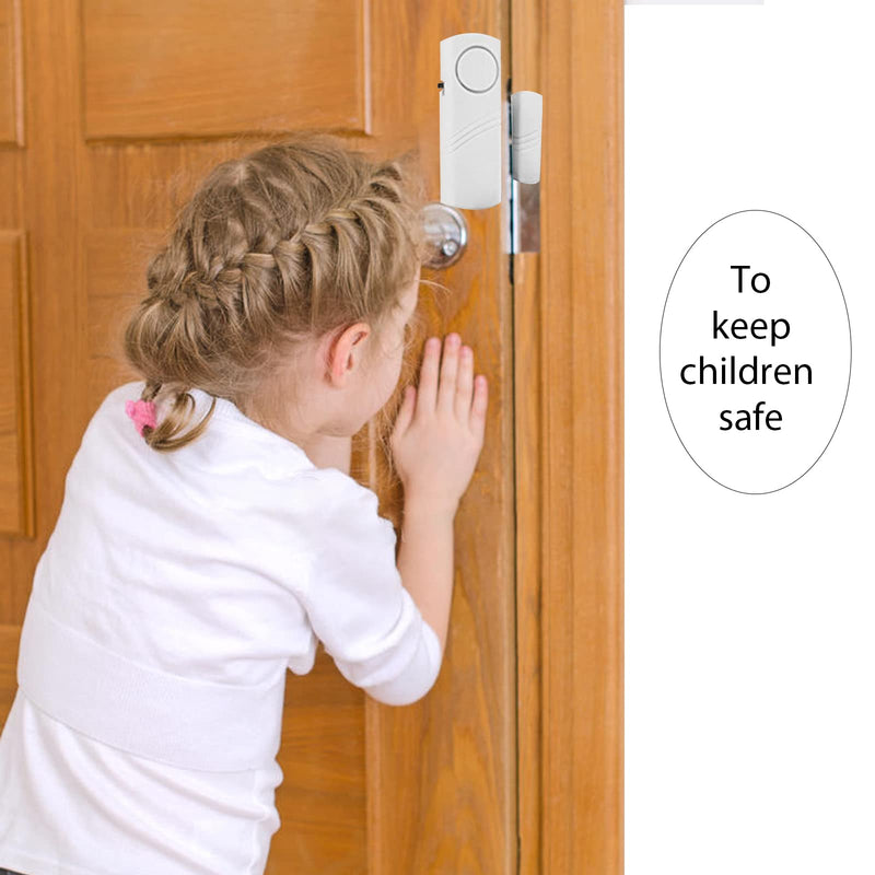 Door Window Alarm, 90DB Door Alarms for Kids Safety, Wireless Sensor Door Window Burglar Alarm-Window Pool Alarms for Home (15 Pack) 15 Pack