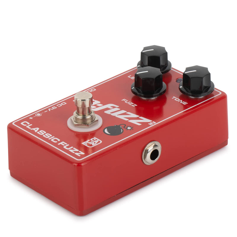 [AUSTRALIA] - Caline CP-504 Fuzz Guitar Effect Pedal True Bypass Aluminum Alloy Casing M-FUZZ Pedal Red 