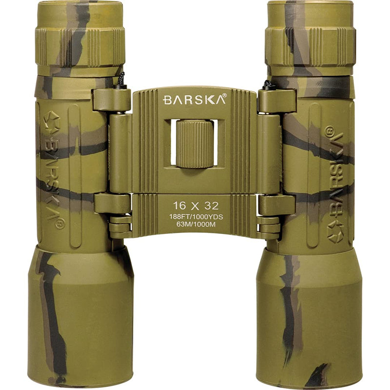 [AUSTRALIA] - Barska Lucid View 16x32 Camo Compact Binoculars for Outdoor Travel Hunting Hiking Events 