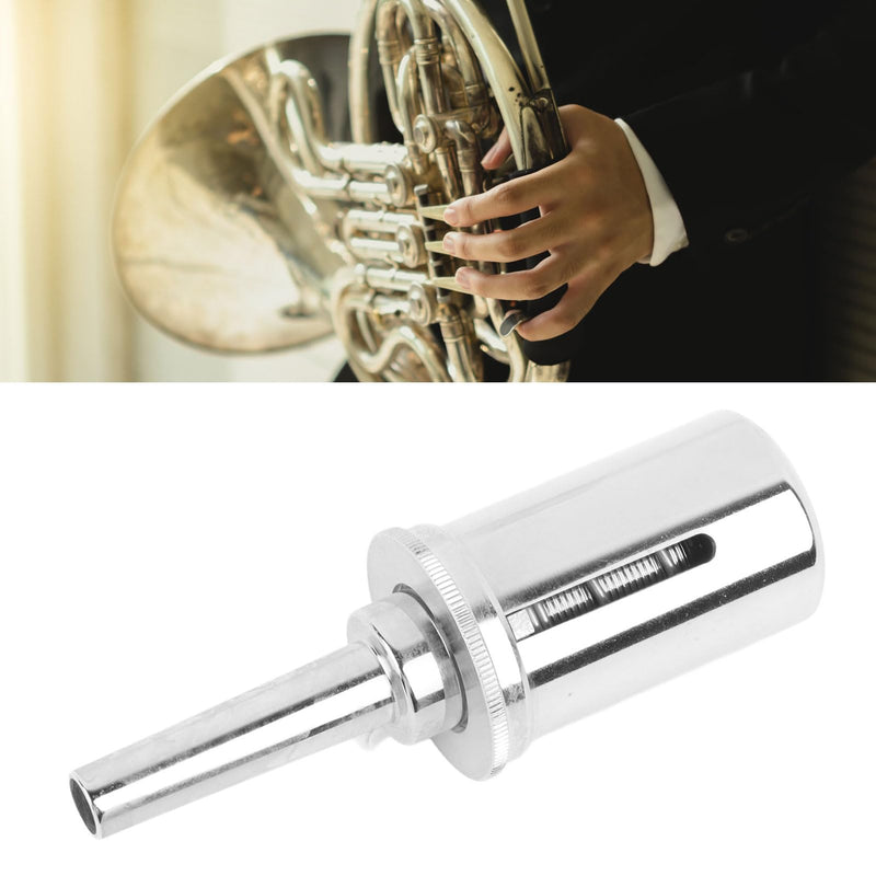 [AUSTRALIA] - French Horn Valve, Instrument Accessories, Pressure Reducing Valve, Brass French Horn Mouthpiece Valve (Silver) Silver 