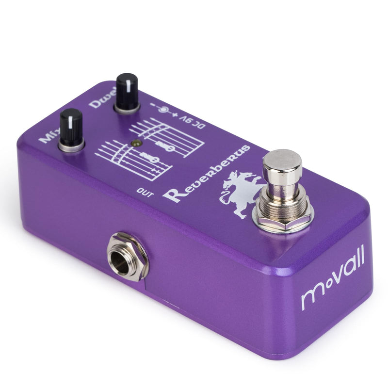 MP-311 Reverberus Guitar Effect Pedal - Spring Reverb Effect Pedal with True Bypass