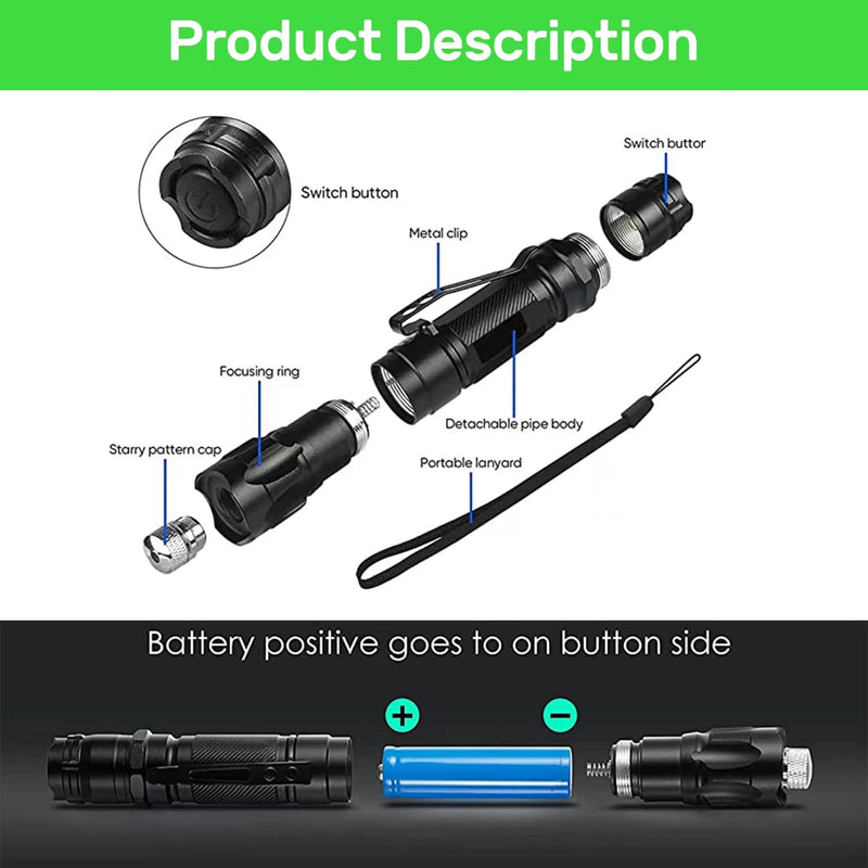 Long Range Green Laser Pointer with On/Off Switch Button, Laser Pointer High Power with USB Charging Case -Tactical Long Range Laser for Indoor Meetings, Pet Exercising, Outdoor Camping, Astronomy and