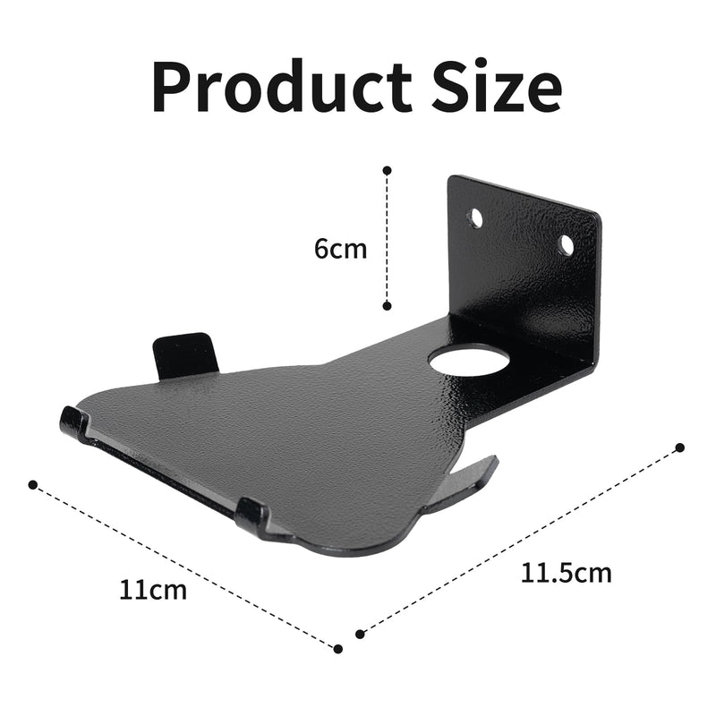 shinar Metal Wall Mount ONLY for Echo Show 5 3rd Gen Wall bracket wall stand for Show 5 with Wiremanagement with Accessories Bracket Shelf (Black) Black