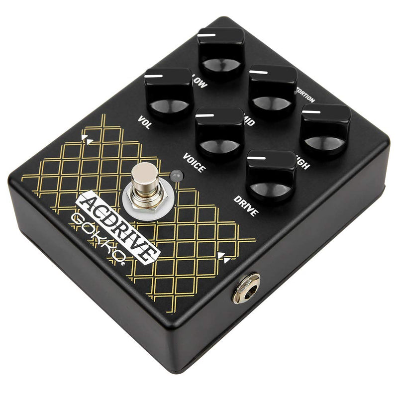 AMPLI PEDAL ACBOX GK-35 - Vox - Inspired British Class A Amp Simulating Effects Pedal with 6 - Control Tone Shaping