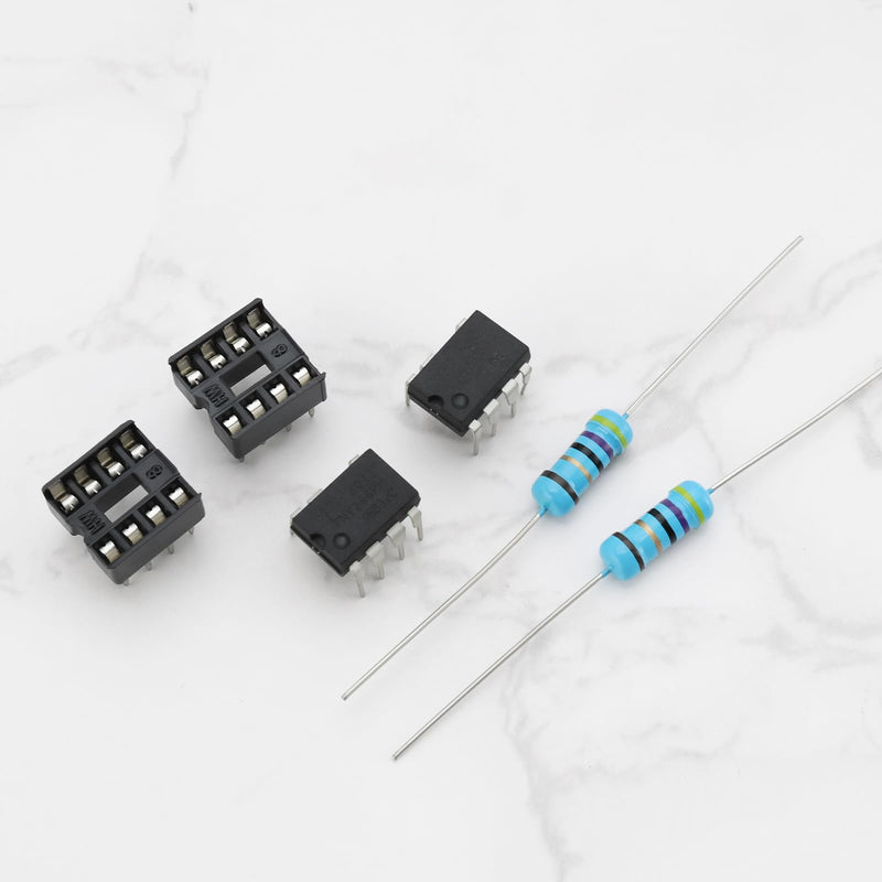 OTOTEC 2 Sets 7 Pin TNY266PN Chip / 47 Ohm Resistor 3 Watt/Socket 2 Each For Repairing Dishwashers, Washing Machines And Tumble Dryers