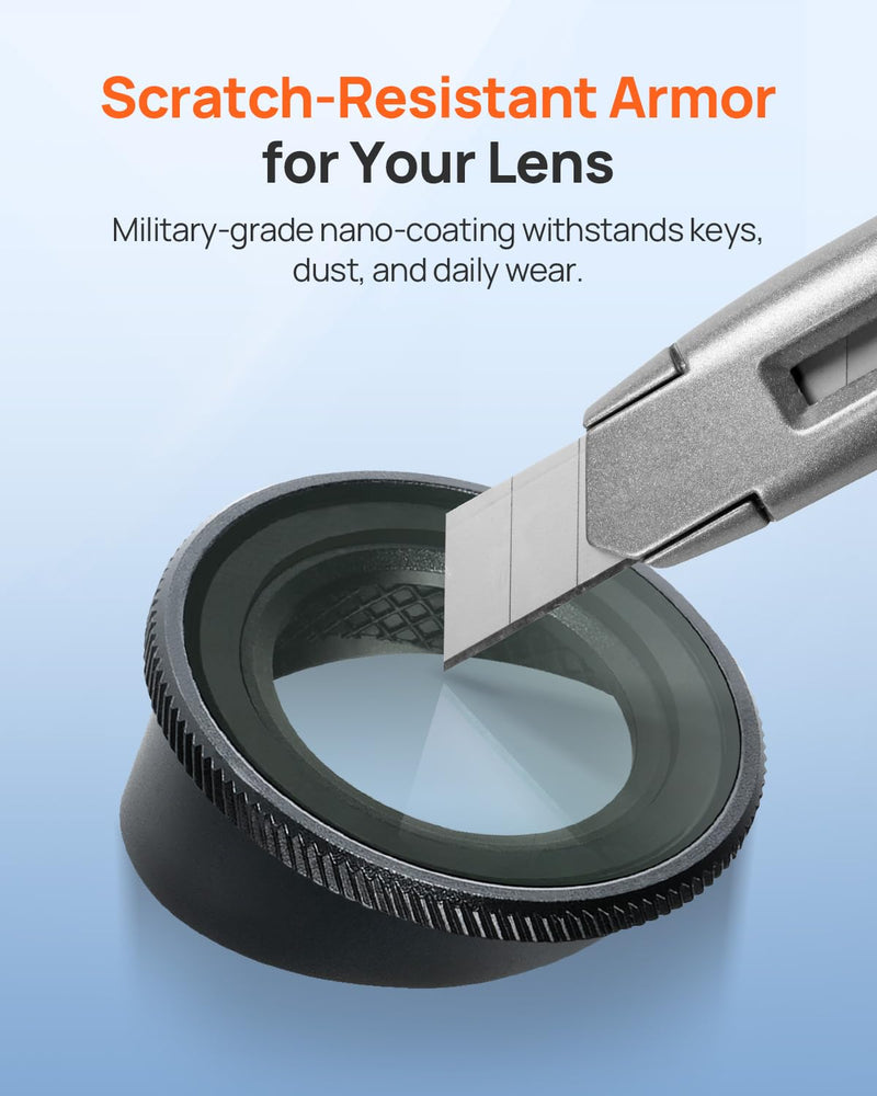 [AUSTRALIA] - 70mai Magnetic CPL Filter for 4K Omni X800 Dash Cam - Anti-Glare Polarizing Lens with Snap-On Design, Scratch-Resistant & Enhance Clarity 