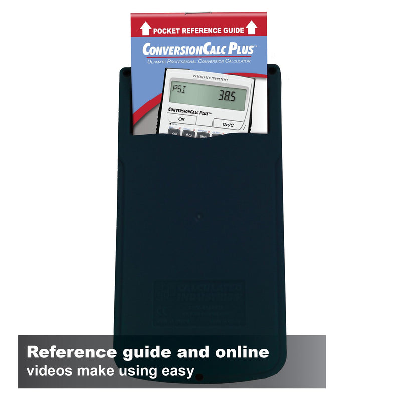 Calculated Industries 8030 ConversionCalc Plus Conversion Calculator | 70+ Units, 500+ Professional Conversion Combinations