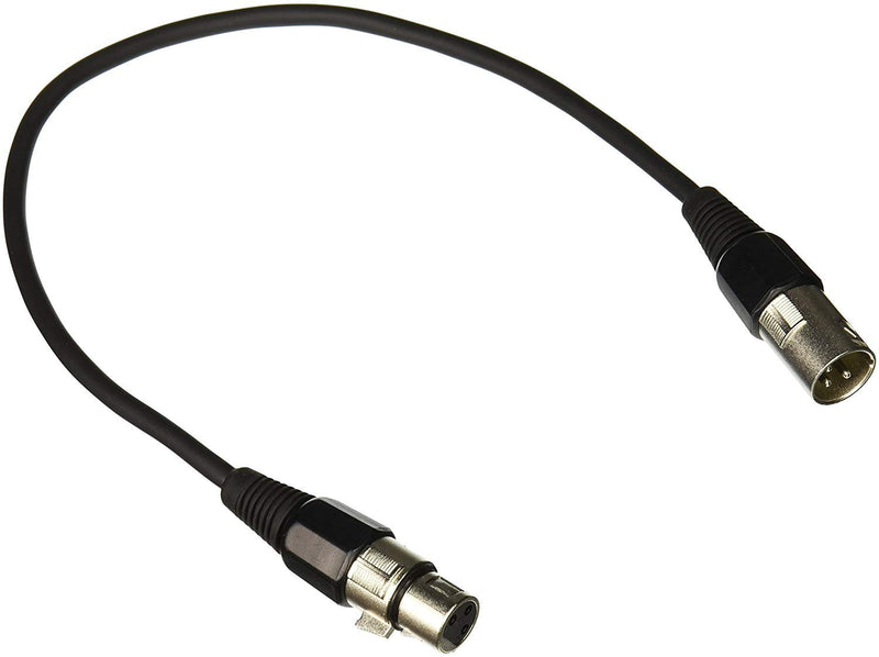 [AUSTRALIA] - Legrand - C2G XLR Cables, Black XLR Audio Cable, XLR Cables 12ft, XLR to XLR Cable, Male to Female, 1 Count, C2G 40060 12 Feet XLR Male to Female 