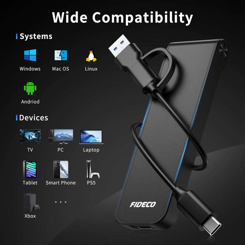 M.2 NVMe SSD Enclosure and USB 3.0 to SATA or IDE Adapter