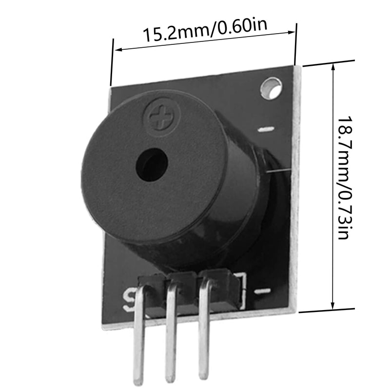 [AUSTRALIA] - GERUI 4 x KY-006 Passive Piezo Buzzer Alarm Module Compatible with Arduino and Raspberry Pi 