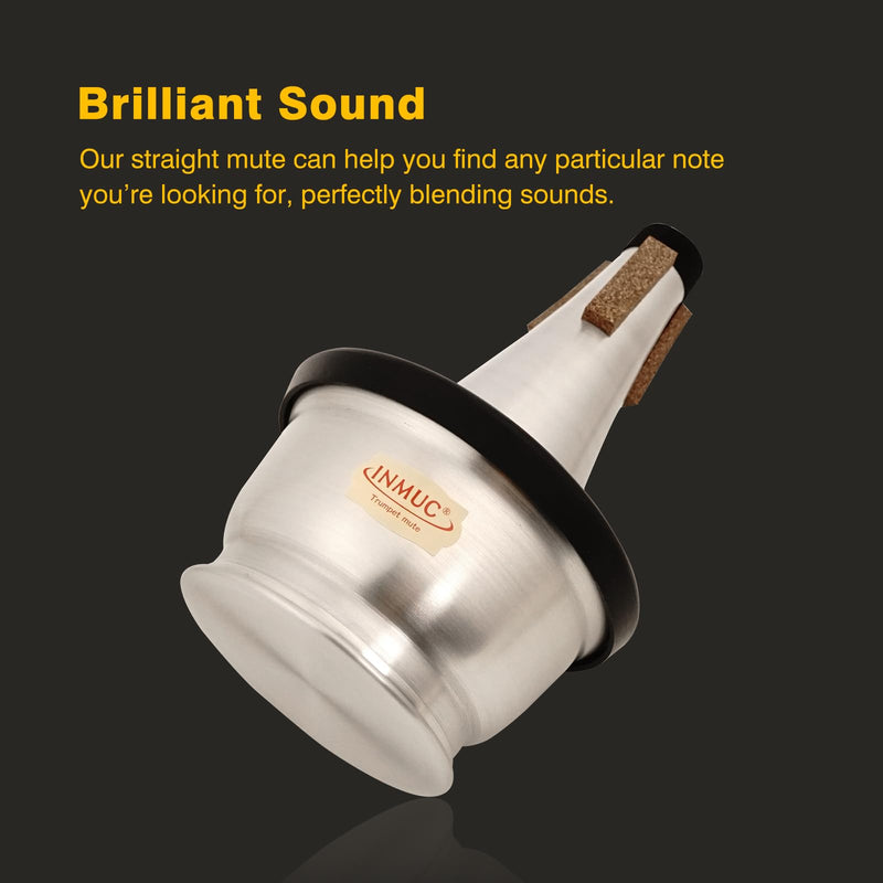Trumpet Cup Mute - Premium Rubber Cup Mute for Trumpet, Enhances Tone Quality with Warm, Mellow Sound - Durable and Easy to Use for Practice and Performances
