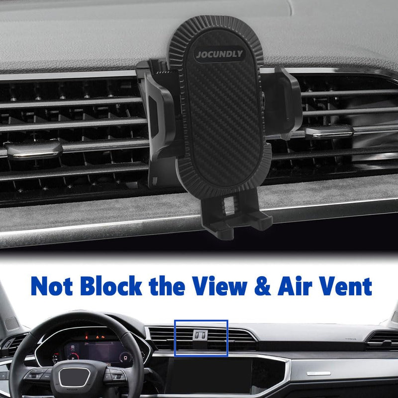 Car Phone Mount 2019-2024 Q3 [Thick Case Friendly] Mobile Phone Holder Cell Navigation Bracket Air Vent Auto Accessories Cradles, All Phones (Q3-19-24) Q3-19-24